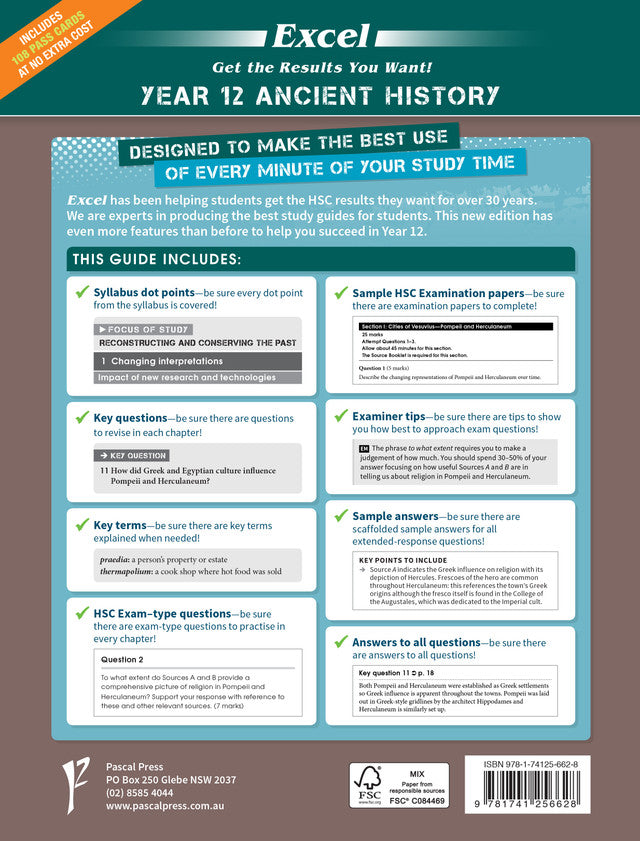 Excel HSC Year 12 Ancient History Study Guide