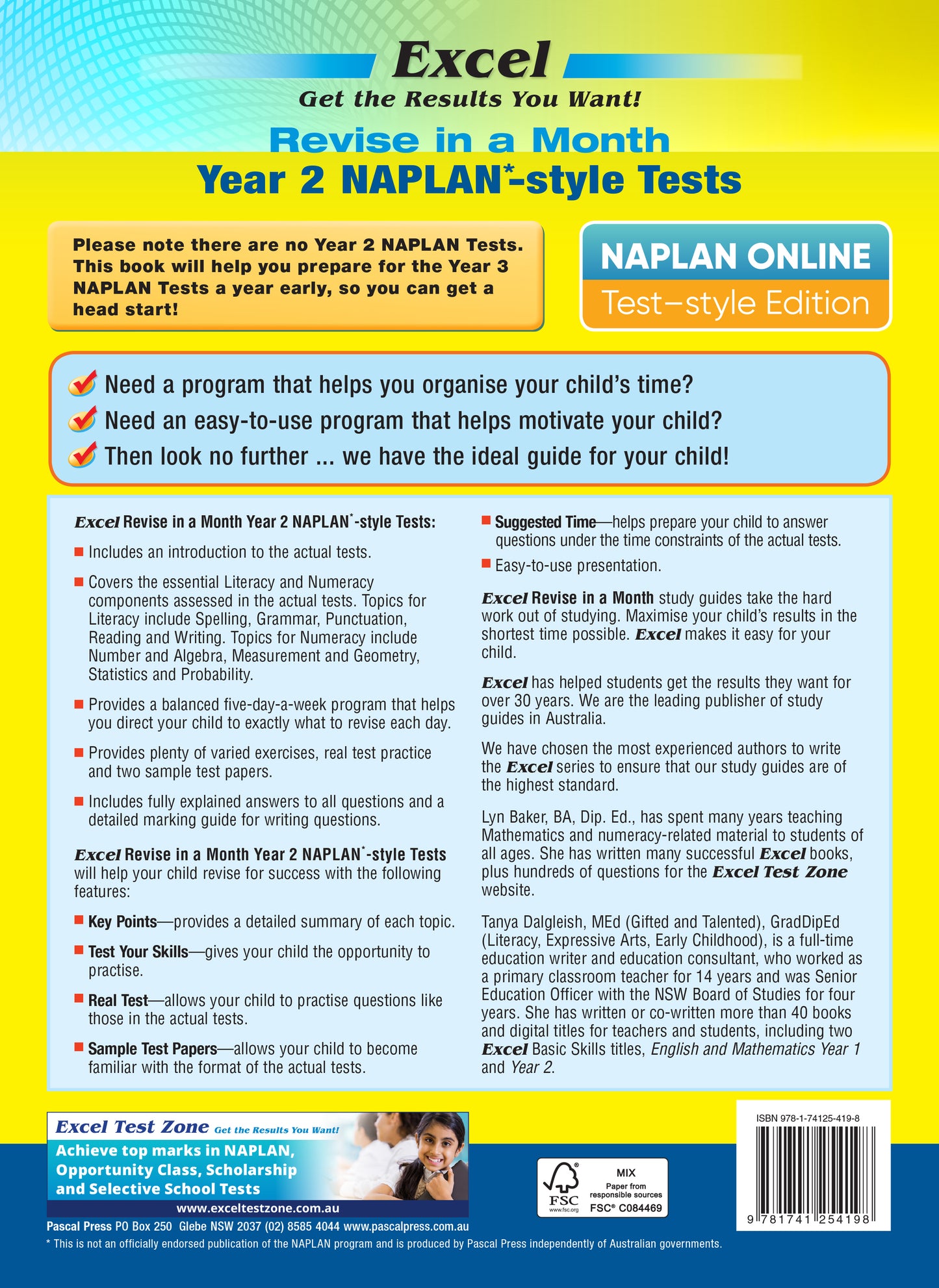 Excel Revise in a Month Year 2 NAPLAN*-style Tests