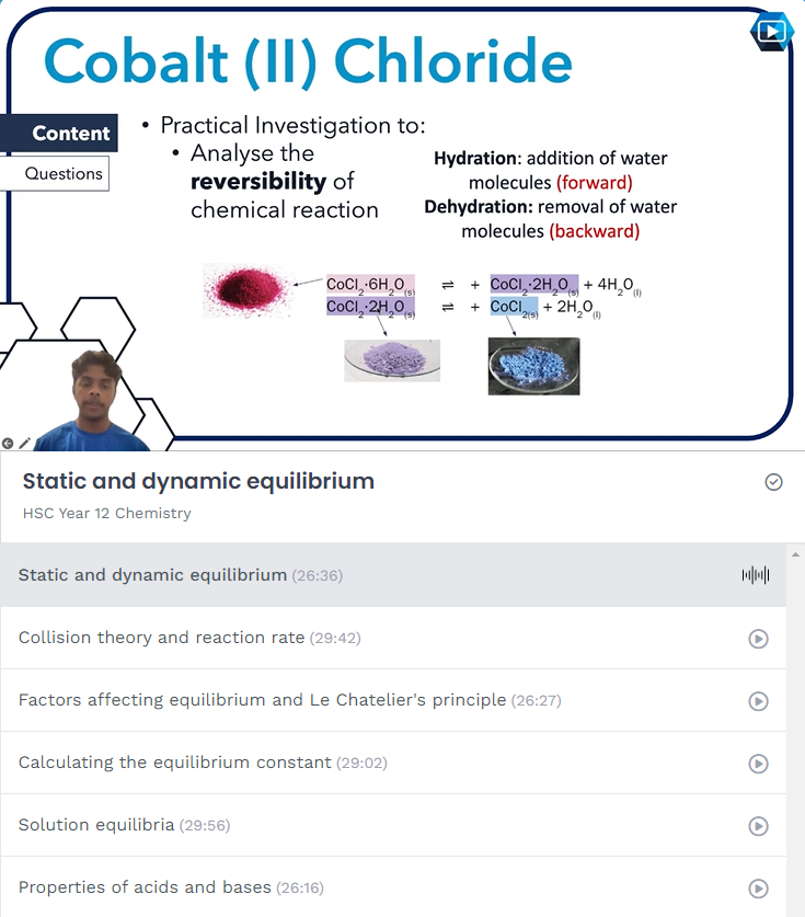 ATAR Notes Complete Course Videos: HSC Year 12 Chemistry