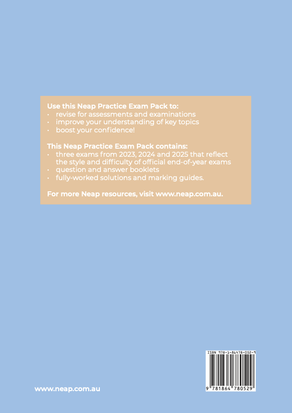 Neap Practice Exam Pack: HSC Year 11 Biology 2026 Edition (3 Exams)