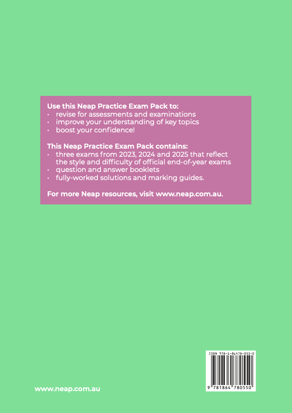 Neap Practice Exam Pack: HSC Year 11 Chemistry 2026 Edition (3 Exams)