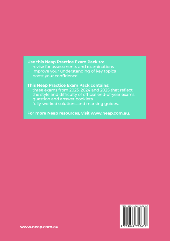 Neap Practice Exam Pack: HSC Year 11 Physics 2026 Edition (3 Exams)