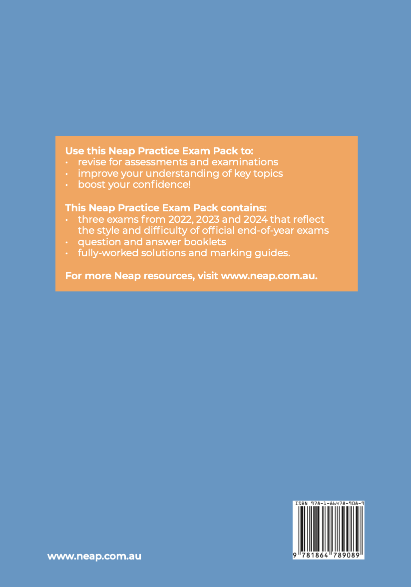 Neap Practice Exam Pack: NSW Year 12 Biology (3 Exams)