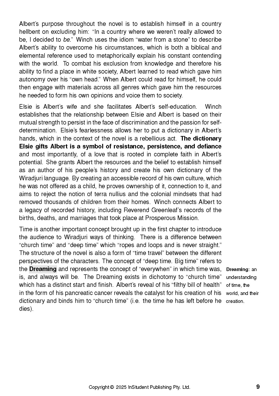 Text Guide: The Yield by Tara June Winch