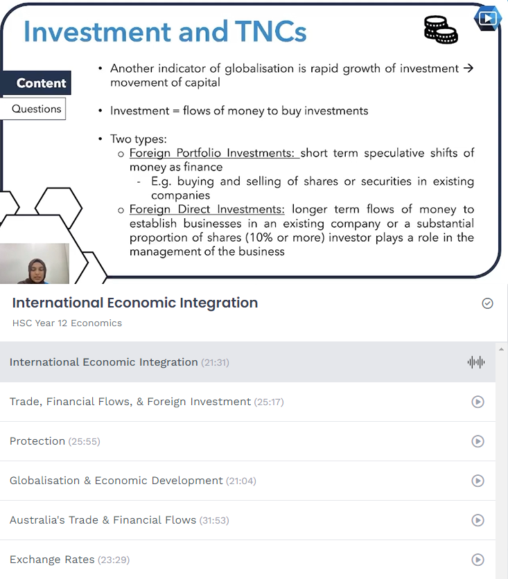 ATAR Notes Complete Course Videos: HSC Year 12 Economics