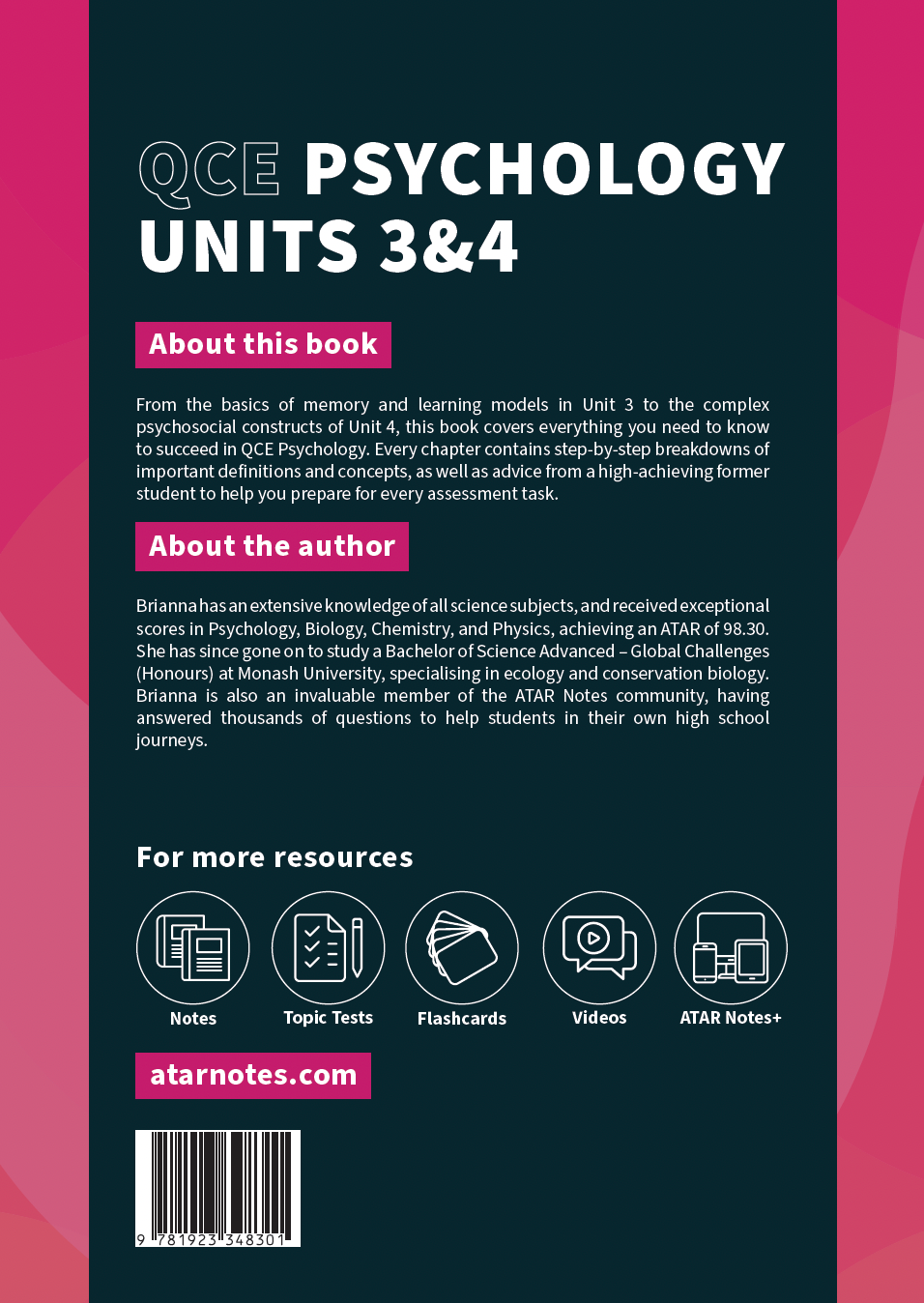ATAR Notes QCE Psychology 3&4 Complete Course Notes (2026-2028)