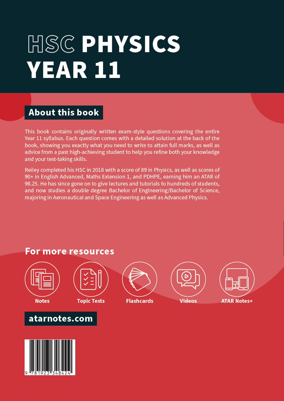 ATAR Notes HSC Year 11 Physics Topic Tests (2025-2026)