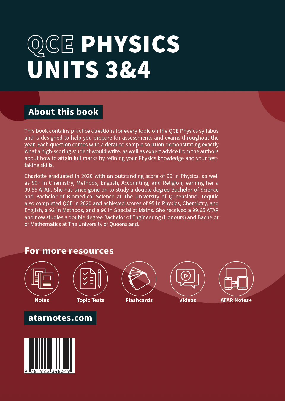 ATAR Notes QCE Physics 3&4 Topic Tests (2026-2028)