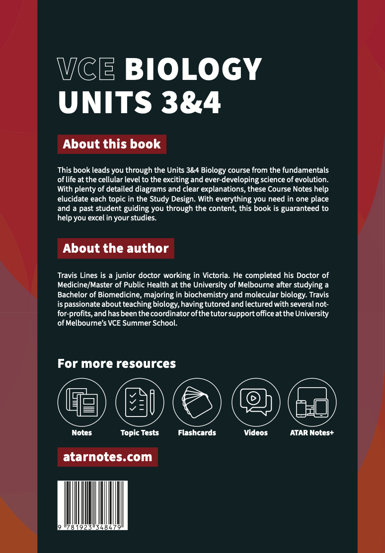 ATAR Notes VCE Biology 3&4 Complete Course Notes (2025-2026)