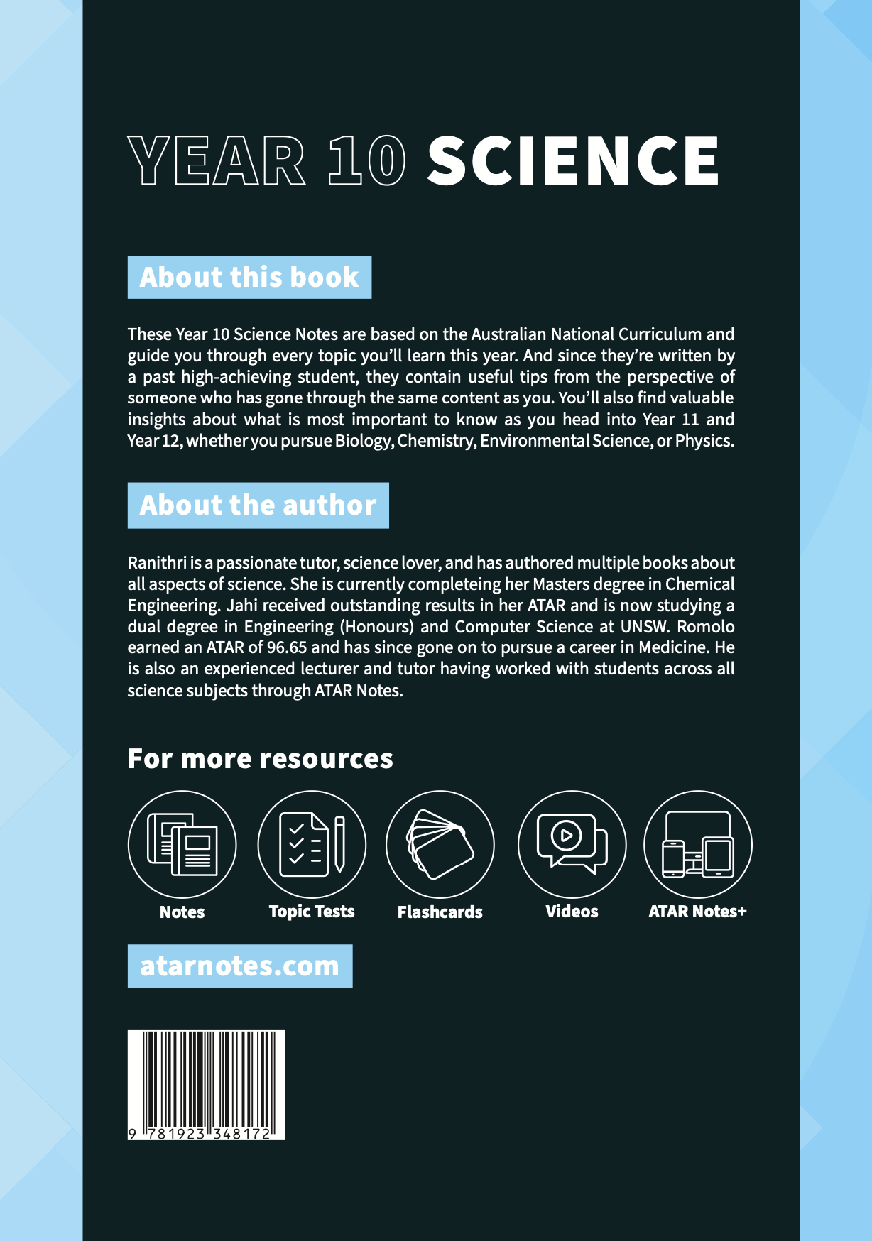 ATAR Notes Year 10 Science Complete Course Notes (2026-2028)