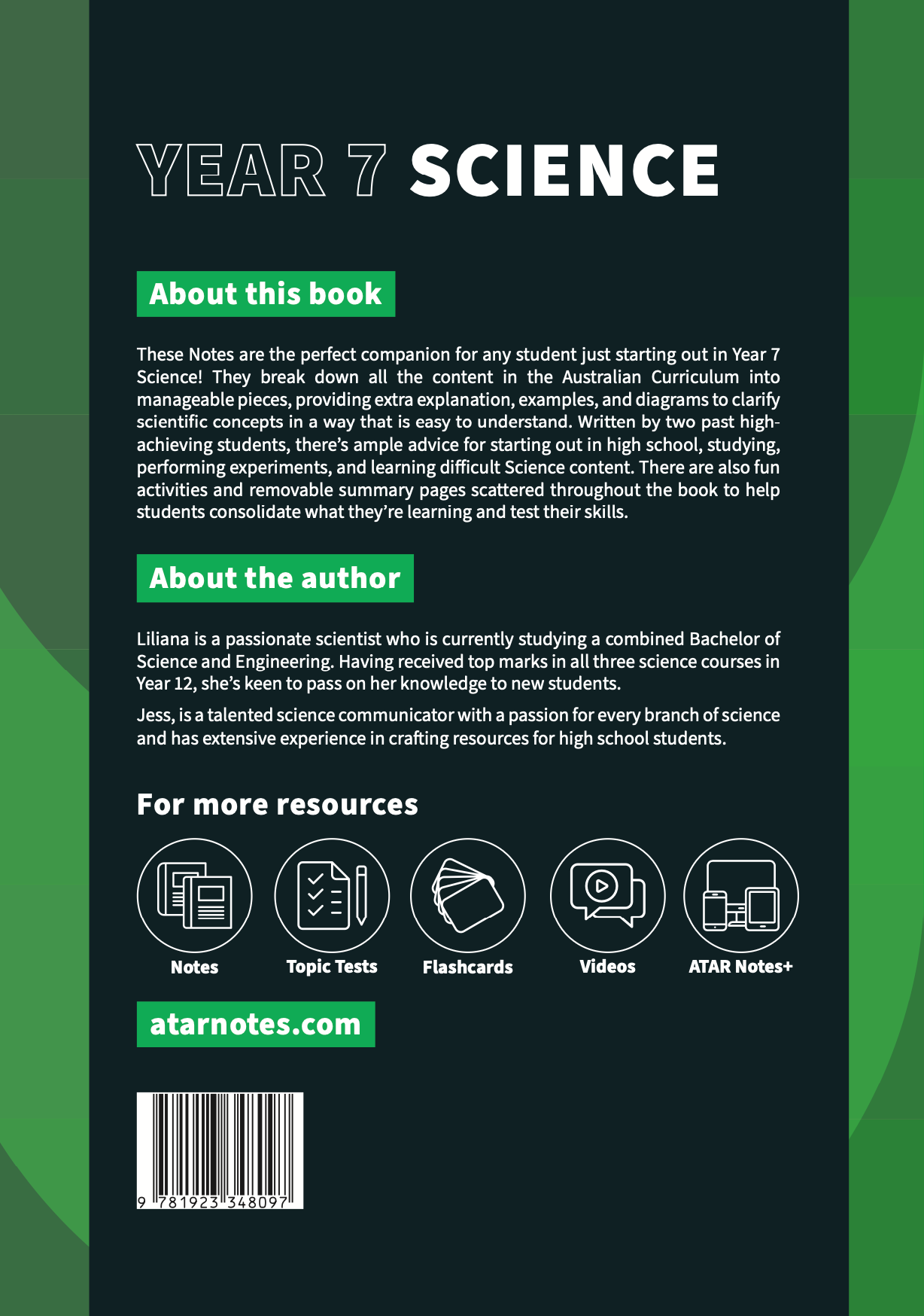 ATAR Notes Year 7 Science Complete Course Notes (2026-2028)