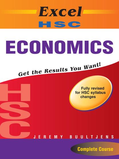 Excel HSC Year 12 Economics Study Guide with Study Cards