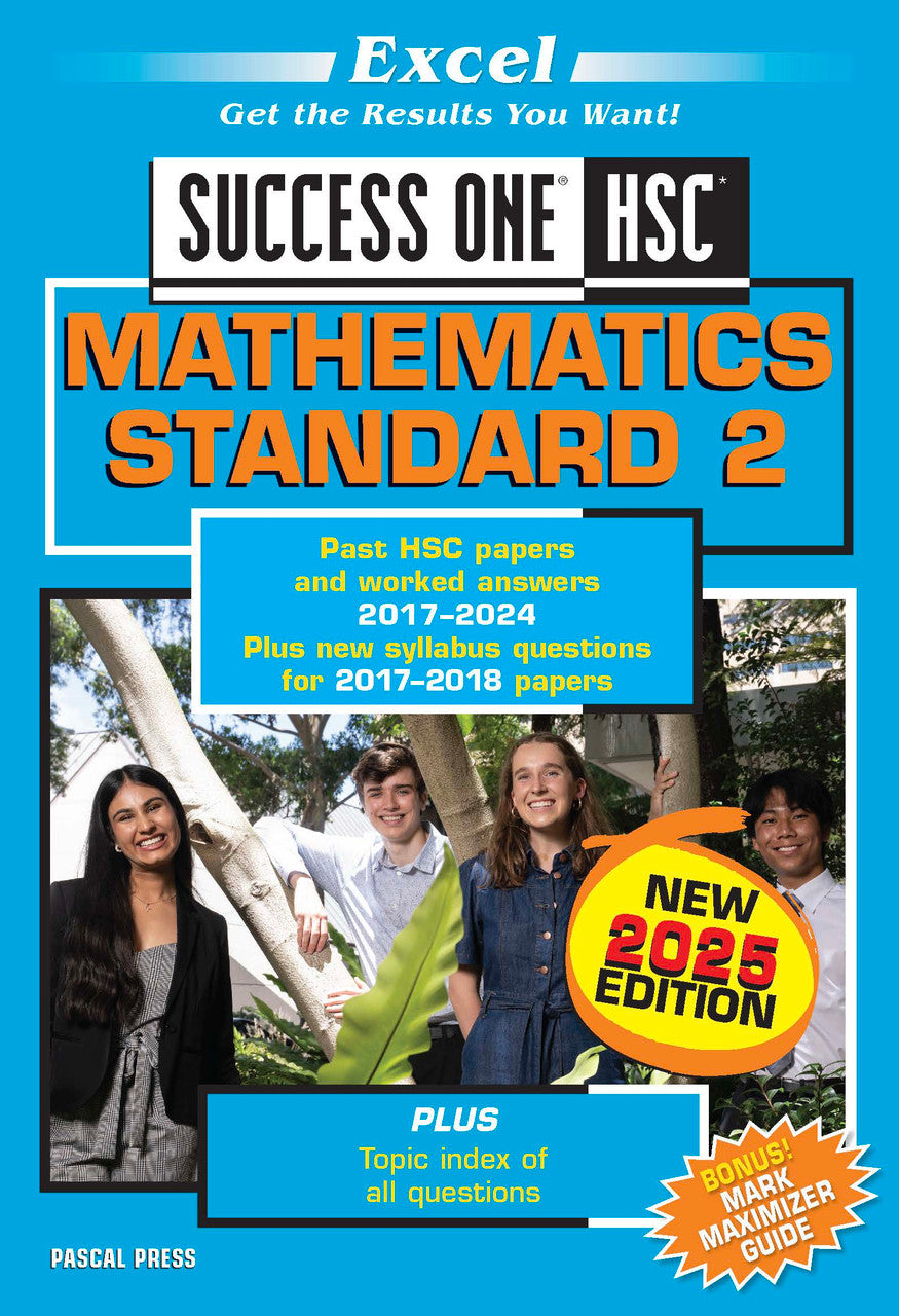 Excel Success One HSC Year 12 Mathematics Standard 2 (2025 Edition)