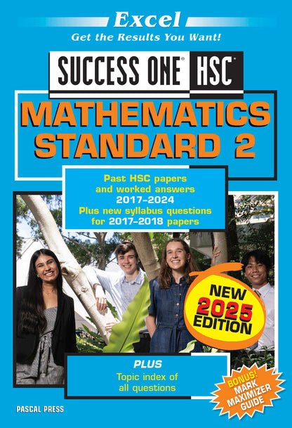 Excel Success One HSC Year 12 Mathematics Standard 2 (2025 Edition)