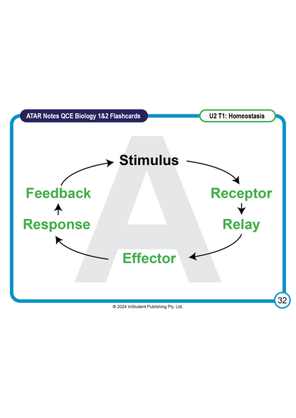 ATAR Notes Flashcards: QCE Biology 1&2 (2025 Curriculum)
