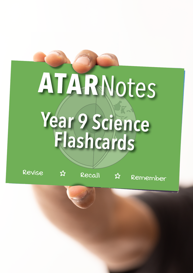 ATAR Notes Year 9 Science Flashcards