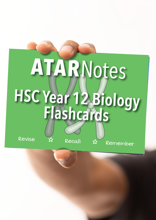 ATAR Notes Flashcards: HSC Year 12 Biology