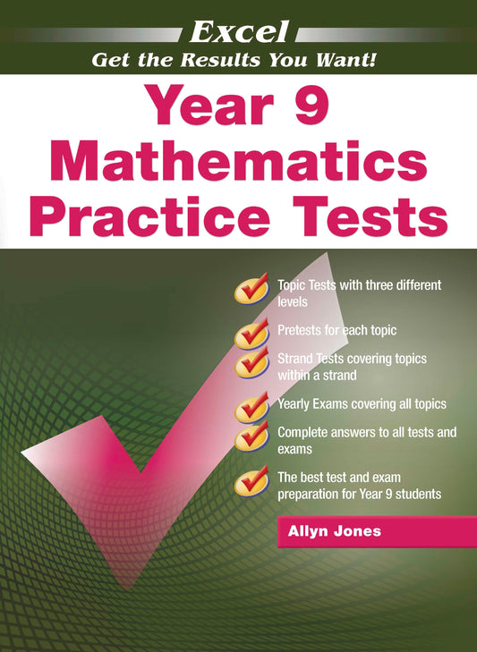 Excel Tests - Mathematics Practice Tests Year 9