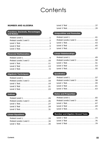 Excel Tests - Mathematics Practice Tests Year 9