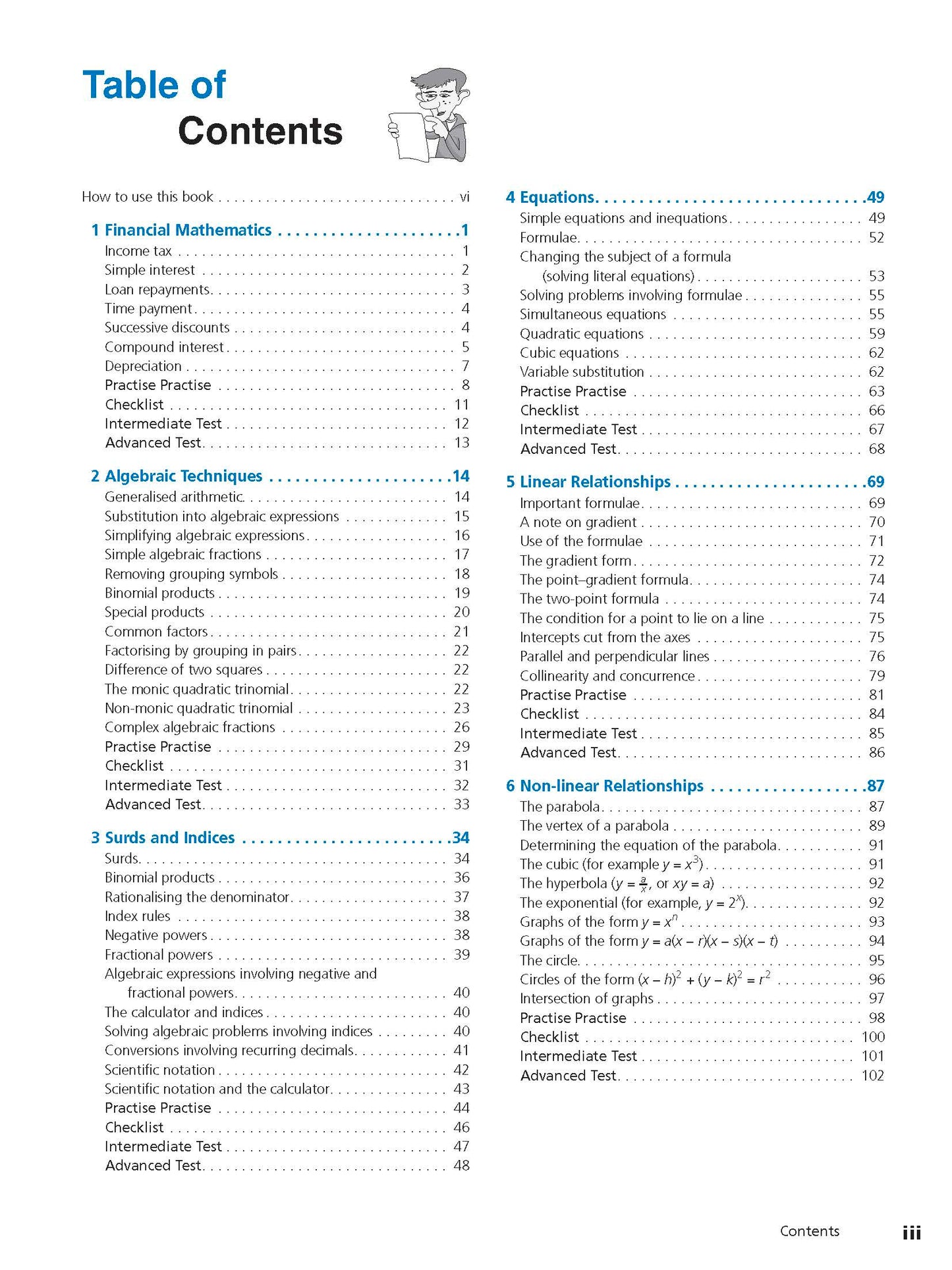 Excel Study Guide - Advanced Mathematics Years 9-10