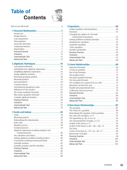 Excel Study Guide - Advanced Mathematics Years 9-10