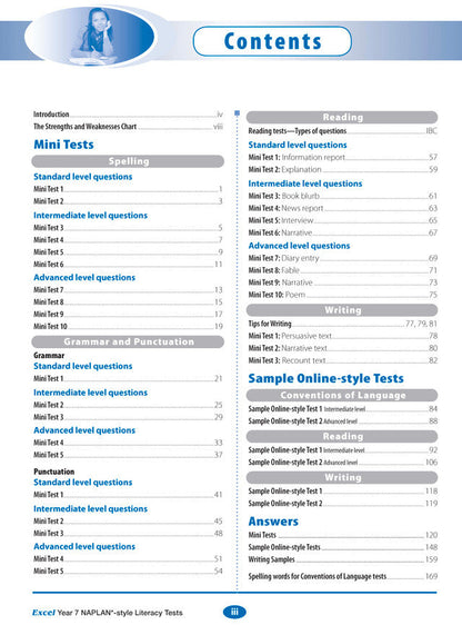 Excel NAPLAN* Bundle Year 7