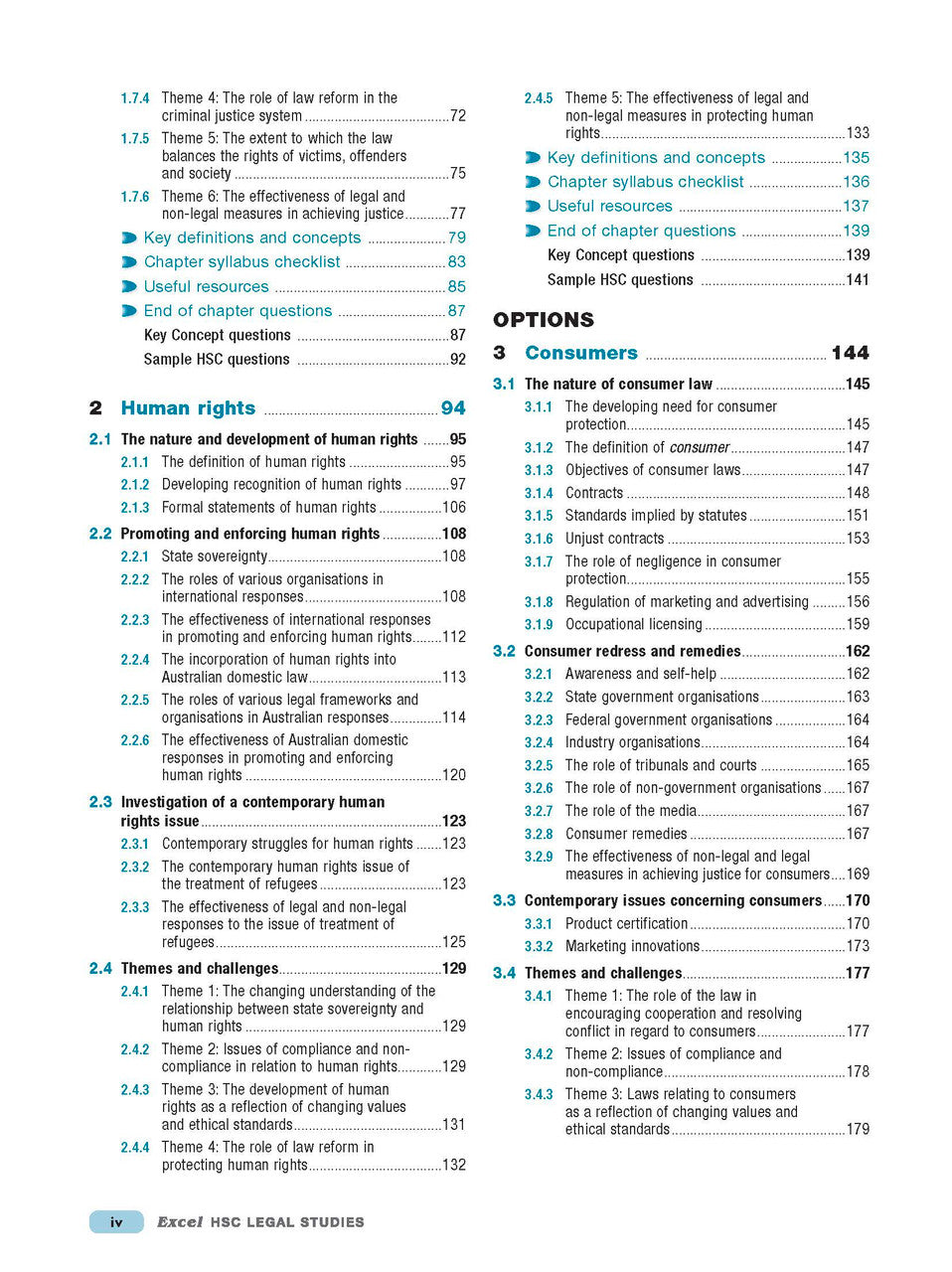 Excel HSC Year 12 Legal Studies Study Guide