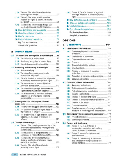 Excel HSC Year 12 Legal Studies Study Guide