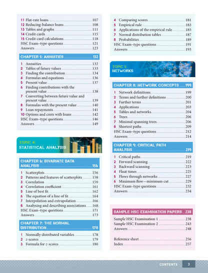 Excel HSC Year 12 Mathematics Standard 2 Study Guide