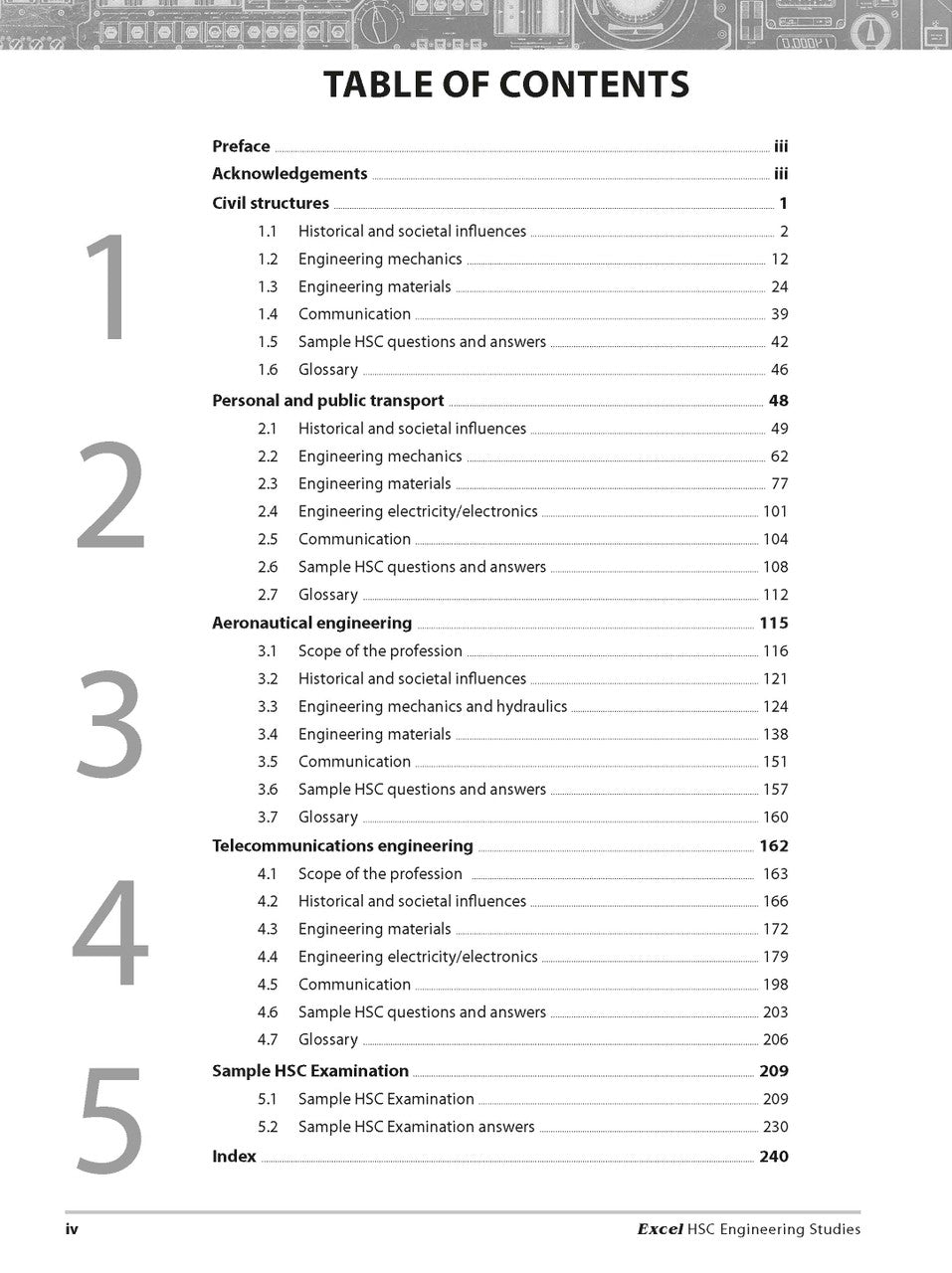 Excel HSC Year 12 Engineering Studies Study Guide