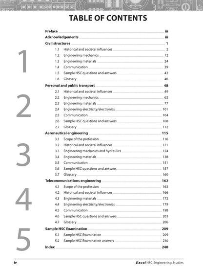 Excel HSC Year 12 Engineering Studies Study Guide