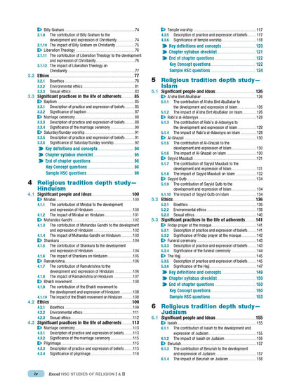 Excel HSC Year 12 Studies of Religion I and II Study Guide