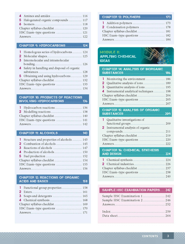 Excel HSC Year 12 Chemistry Study Guide