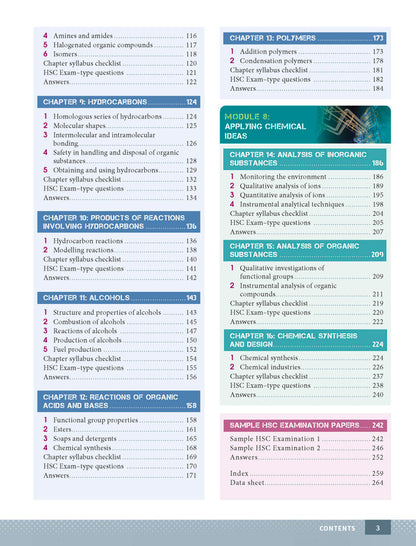 Excel HSC Year 12 Chemistry Study Guide
