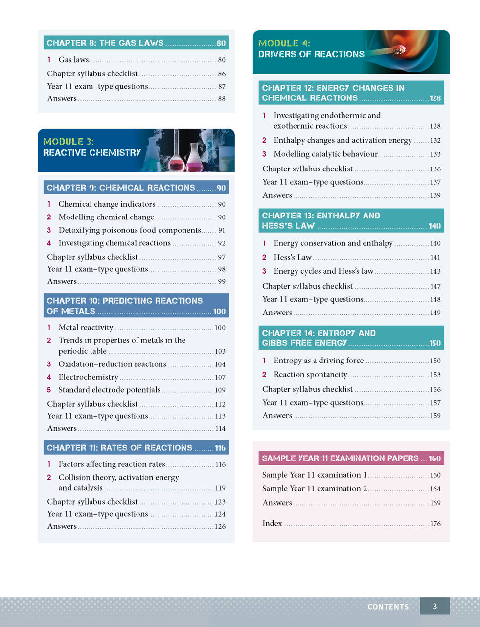 Excel HSC Year 11 Chemistry Study Guide