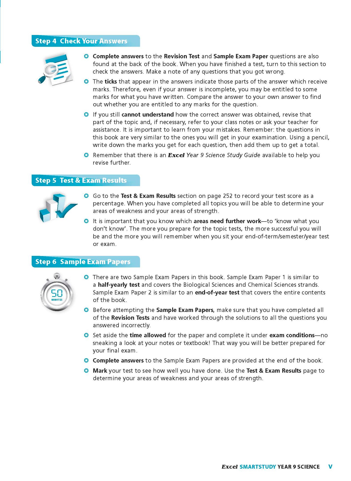 Excel SmartStudy - Science Year 9