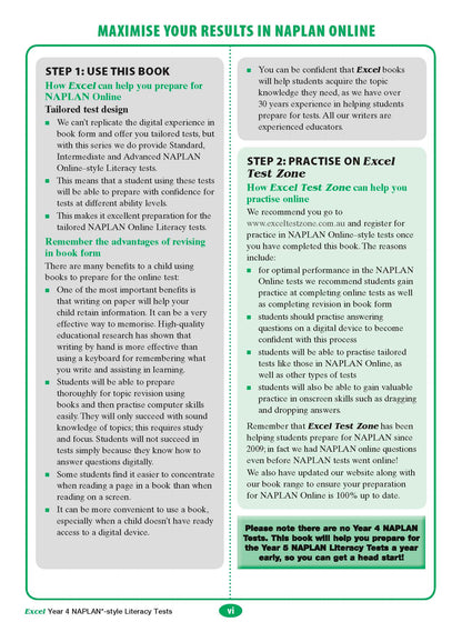 Excel Year 4 NAPLAN*-style Literacy Tests