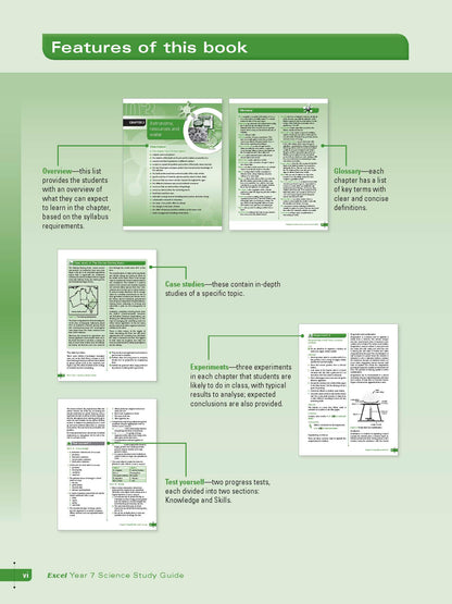 Excel Study Guide - Science Year 7