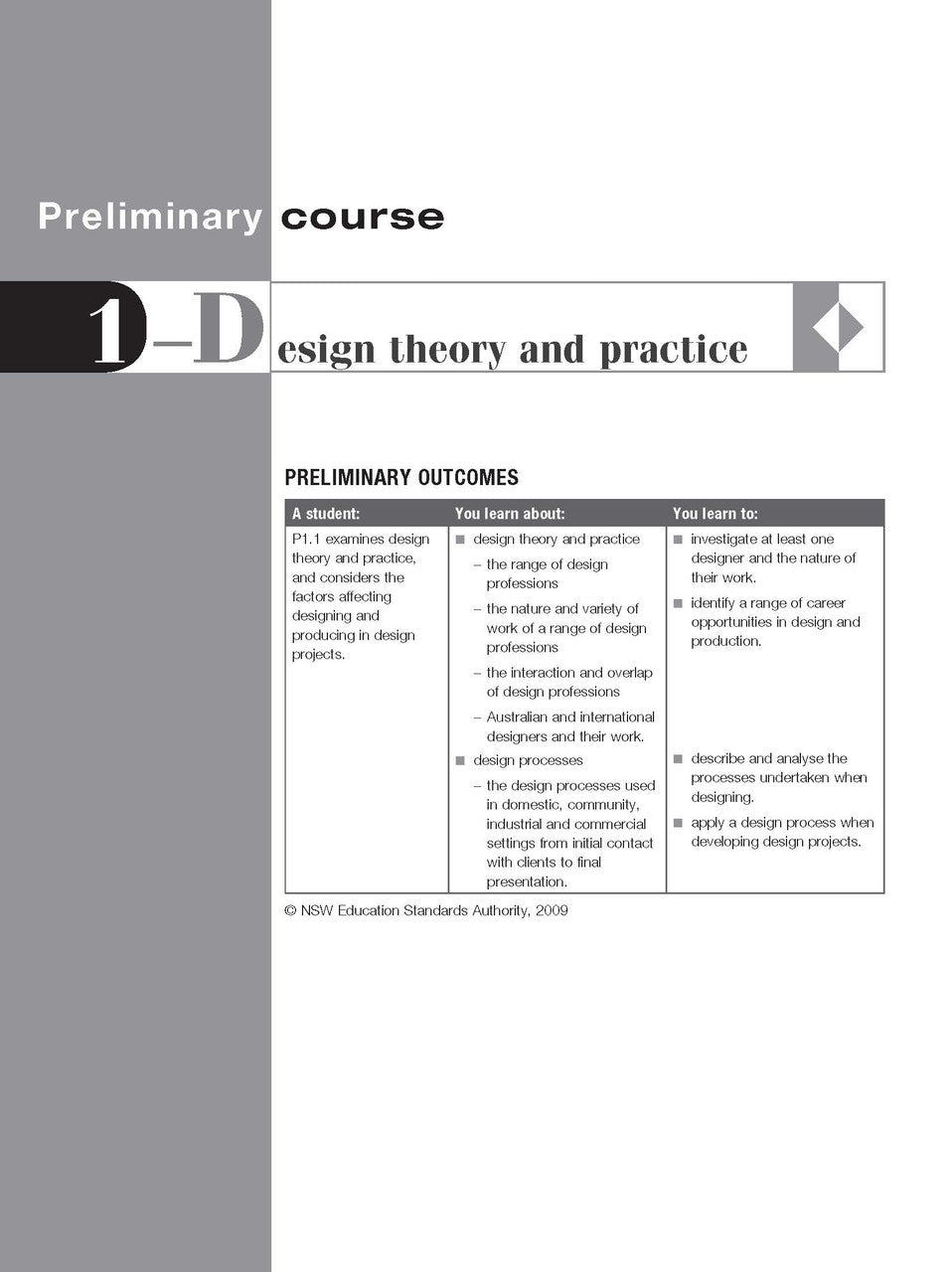Excel HSC Year 11 and 12 Design and Technology Study Guide