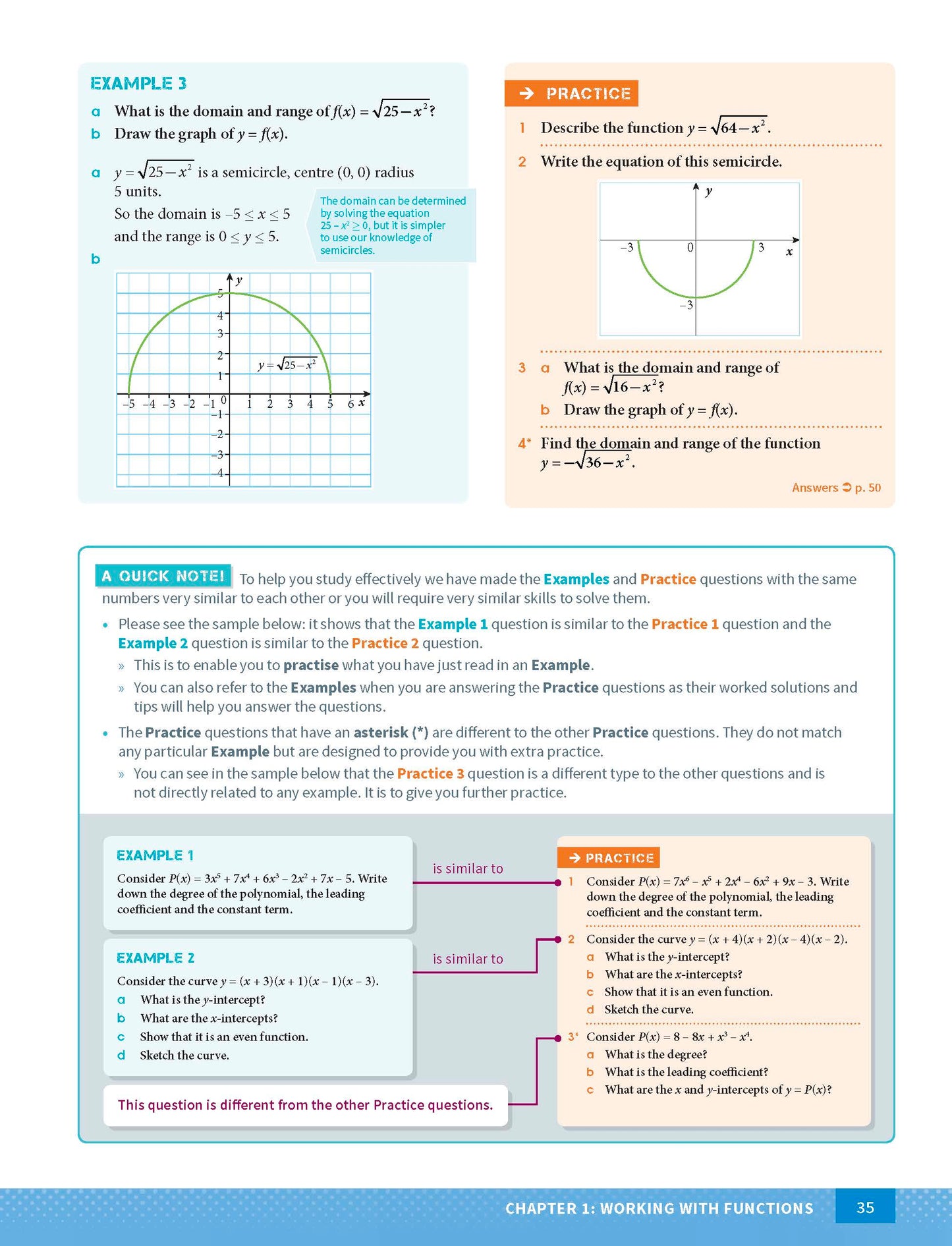 Excel HSC Year 11 Mathematics Advanced Study Guide