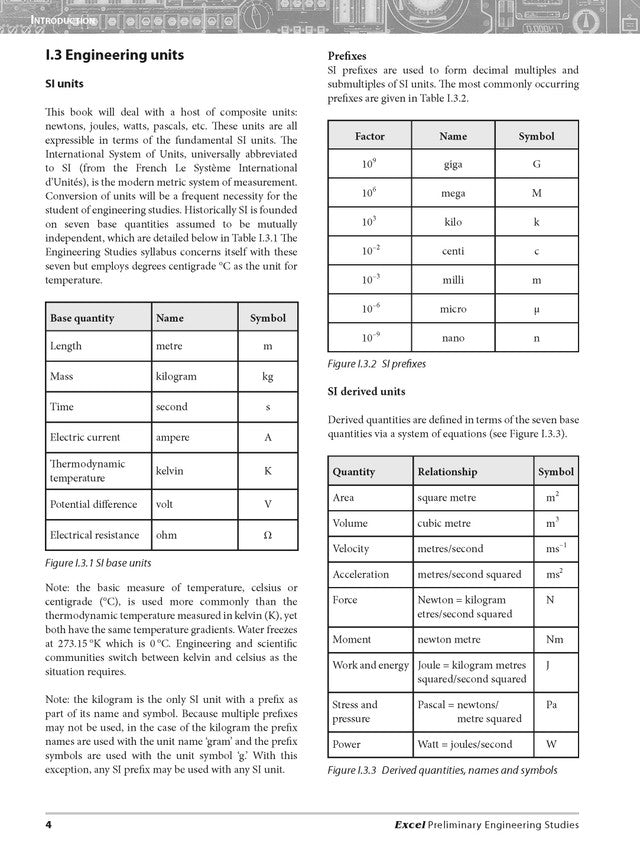 Excel HSC Year 11 Engineering Studies