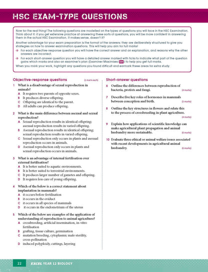 Excel HSC Year 12 Biology Study Guide