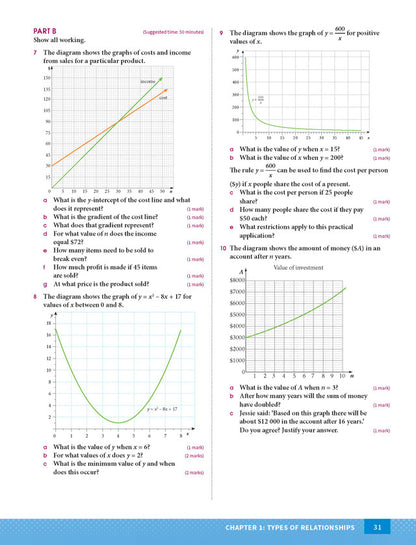 Excel HSC Year 12 Mathematics Standard 2 Study Guide