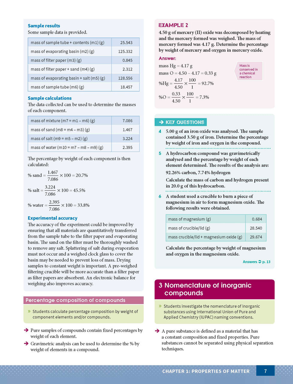 Excel HSC Year 11 Chemistry Study Guide