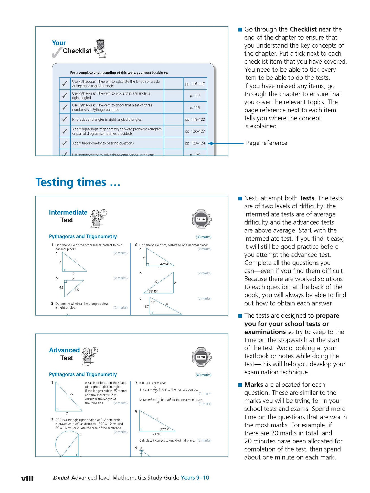 Excel Study Guide - Advanced Mathematics Years 9-10