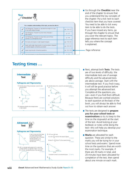 Excel Study Guide - Advanced Mathematics Years 9-10
