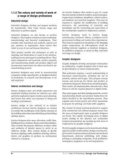 Excel HSC Year 11 and 12 Design and Technology Study Guide