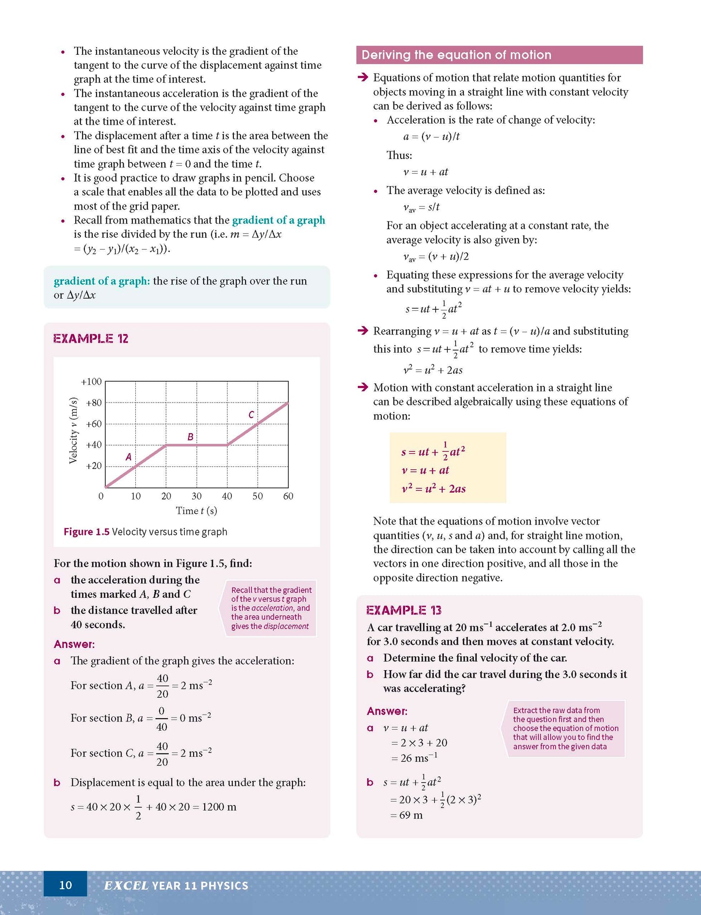 Excel HSC Year 11 Physics Study Guide