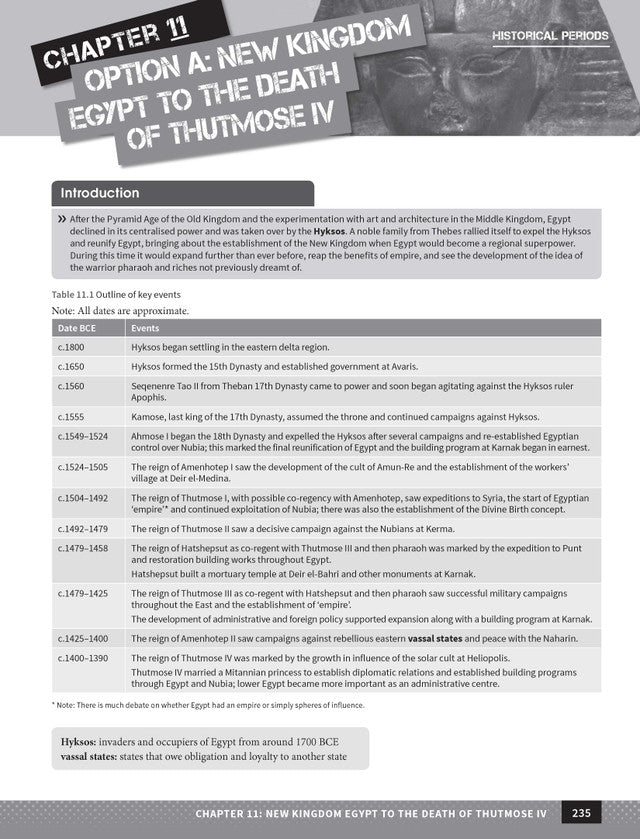 Excel HSC Year 12 Ancient History Study Guide