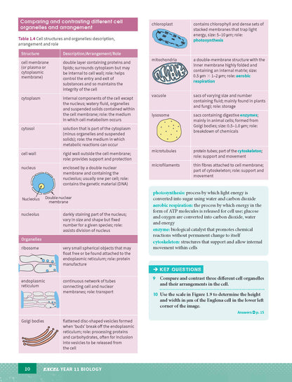 Excel HSC Year 11 Biology Study Guide